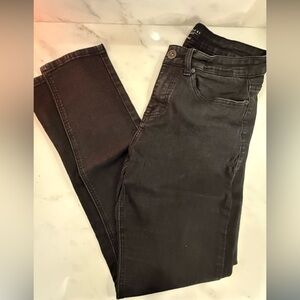 Black skinny denim